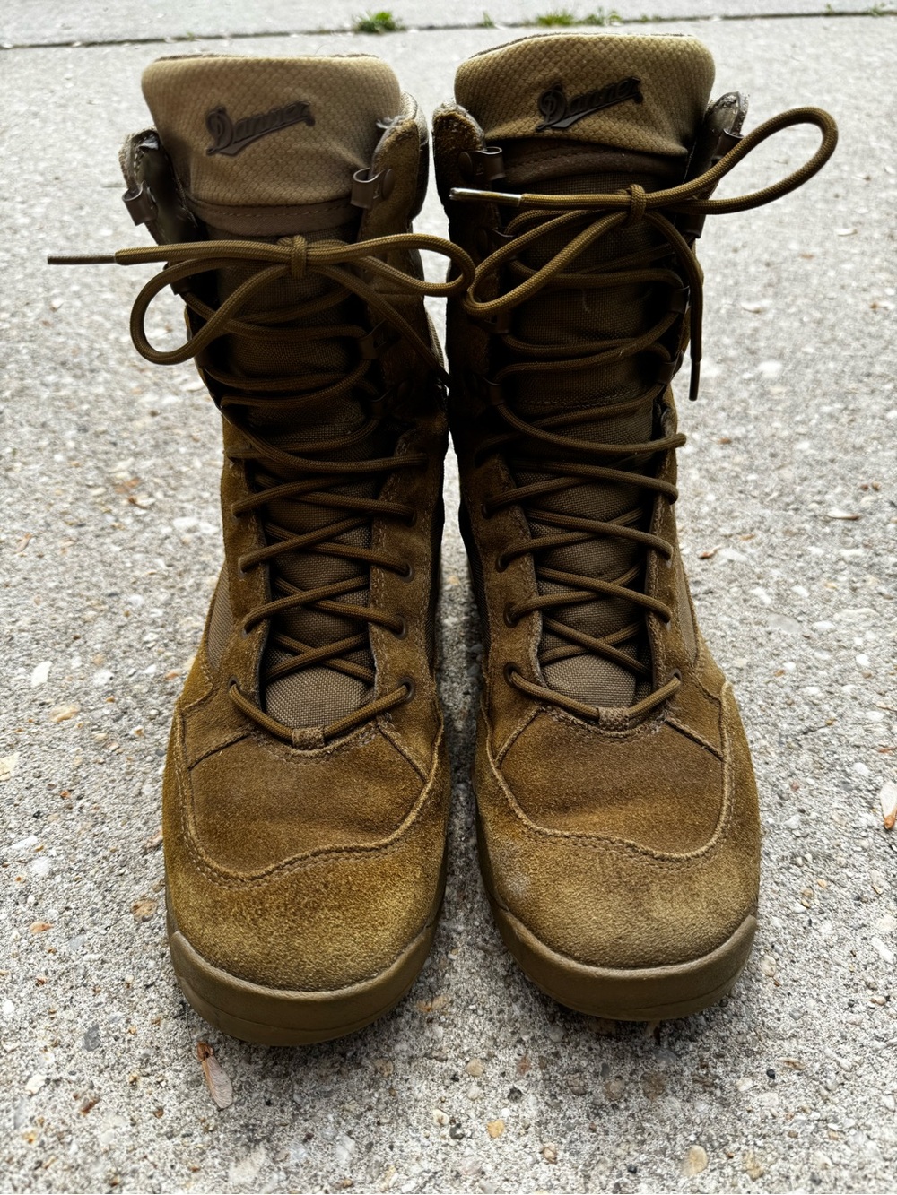 Danner Men's Tan Tactical Boots Size 10.5